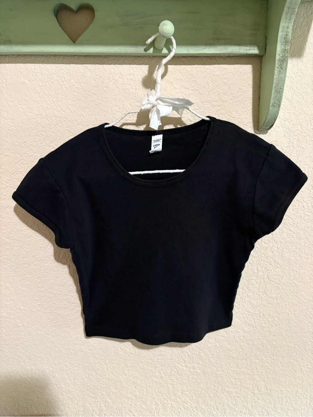 Los Angeles Apparel Women’s Black Baby Tee